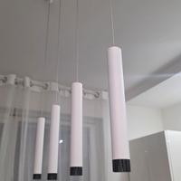 lampadario a sospensione  bianco