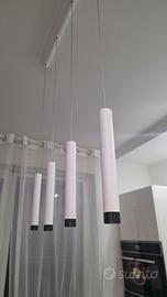 lampadario a sospensione  bianco