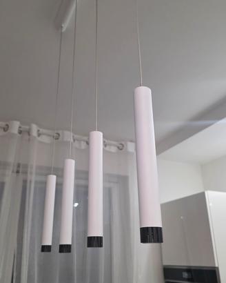 lampadario a sospensione  bianco