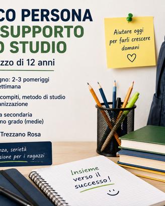 Tutor per supporto allo studio