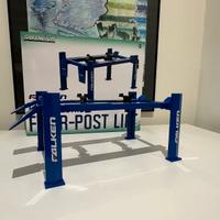 Ponte sollevatore in scala 1/18 per diorama