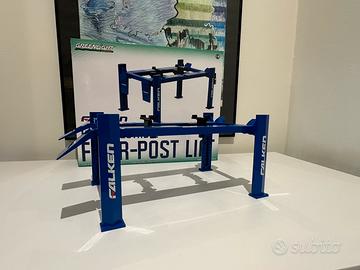 Ponte sollevatore in scala 1/18 per diorama