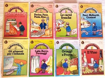 Informa Spesa - n.8 opuscoli anni 80 Bergamo