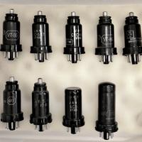 N. 9 TUBI TERMOIONICI  PER RICEVITORE BC 312