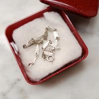 Bracciale vintage in argento  800.