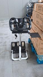 supporto verticale per volante e pedaliera
