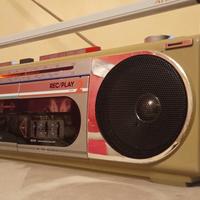 boombox AIWA CS-W200,radio registratore portatile 