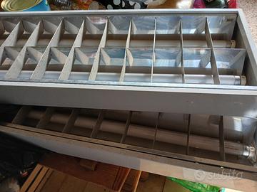 plafoniere per uffici-mensole- serrature saracines