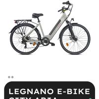Bicicletta elettrica Ebike Legnano Dorina nuova