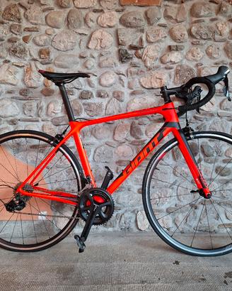  bici da strada giant tcr advanced carbonio 105