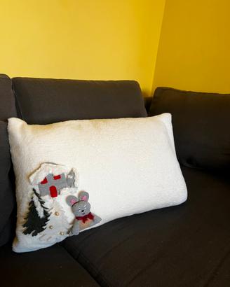 Cuscino natalizio artigianale 🎄🤶