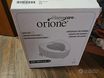 alzatina per water universale, mai usata