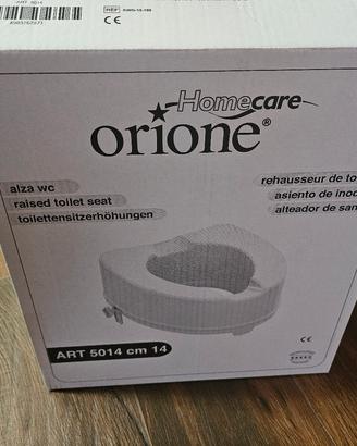alzatina per water universale, mai usata