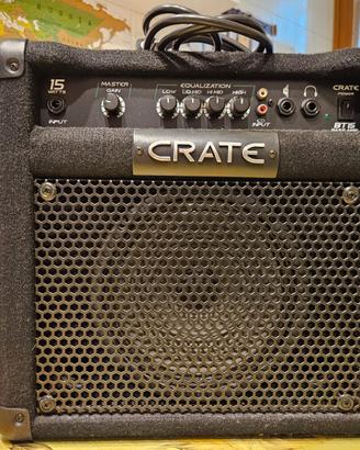 AMPLIFICATORE per BASSO Elettrico CRATE BT15