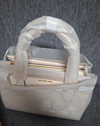 Michael Kors Marilyn Satchel Media – Colore Crema