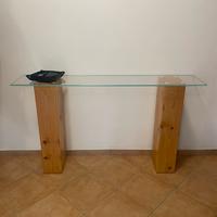 Consolle in vetro