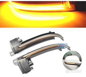 FRECCIE SPECCHIO PER AUDI A3 A4 A5 A6 Q3 LED NERO 