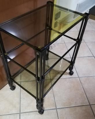 Tavolino con rotelle 