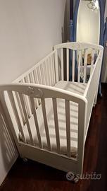 Lettino Foppapedretti legno + Set Notte Completo