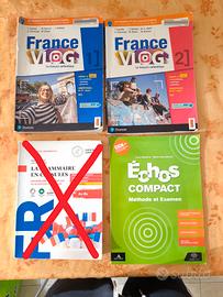 libri scolastici France vlog , Echos compact 