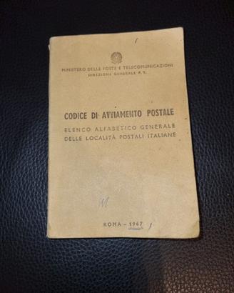 LIBRETTO DEI CAP DEL 1967