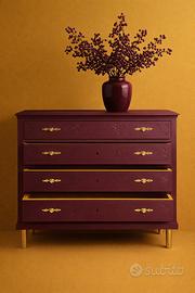 Cassettiera vintage rivisitata