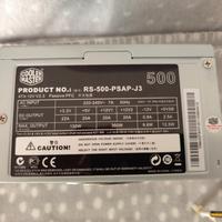 Alimentatore Cooler Master 500W