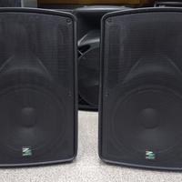 Casse karaoke 800w con mixer e accessori