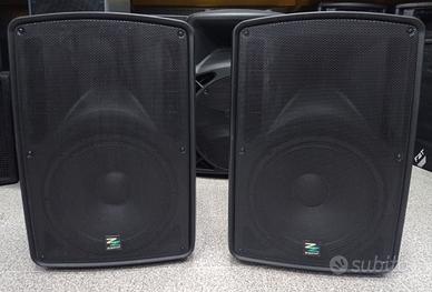 Casse karaoke 800w con mixer e accessori