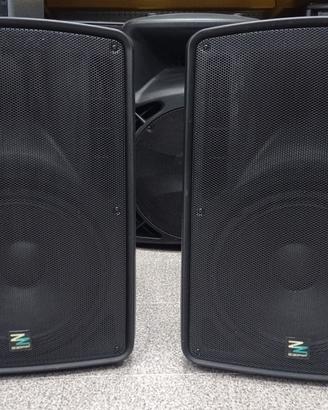 Casse karaoke 800w con mixer e accessori
