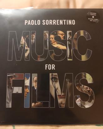Paolo Sorrentino music for  films vinile limitato