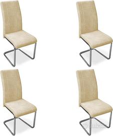 Confezione da 4 sedie per soggiorno,sala da pranzo