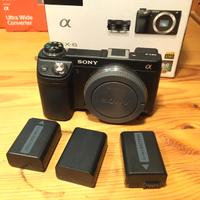 Sony NEX 6 Fotocamera E-Mount 3 batterie