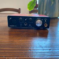 Scarlett solo 2nd gen + audiotechnica AT2035