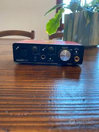 Scarlett solo 2nd gen + audiotechnica AT2035