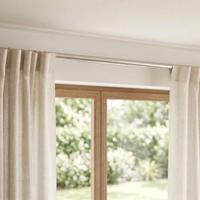 Bastone per tenda acciaio con terminali palla 120