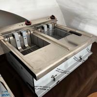 FRIGGITRICE PORTATILE LOTUS  LT. 10+10 TRIFASE