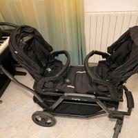 Passeggino trio gemellare duette piroette