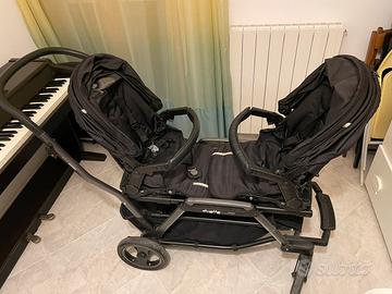 Passeggino trio gemellare duette piroette