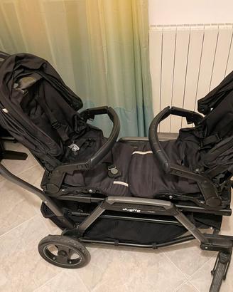 Passeggino trio gemellare duette piroette