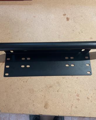 Portatarga bull bar luce led supplementare