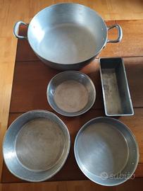 Pentole in alluminio.