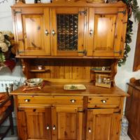 set credenza stile tirolese