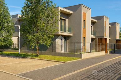 VILLA A SCHIERA D'ANGOLO A CASSANO D'ADDA