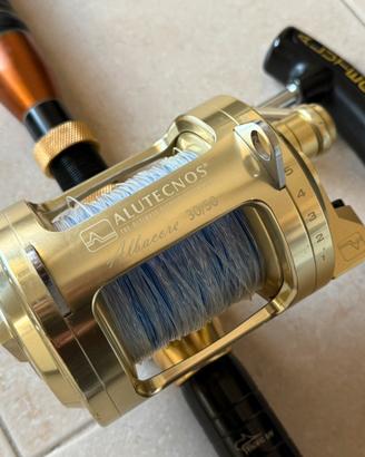 Combo ALUTECNOS 30/50 Lb+ Canna ATC 50 Lb Drifting