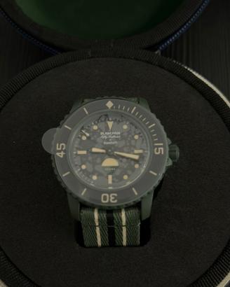 Swatch x Blancpain Green Abyss