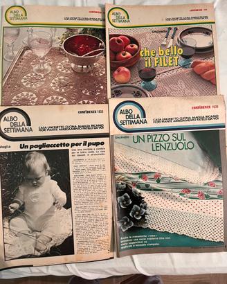 Lotto 4 Riviste Albo della Settimana Confidenze"