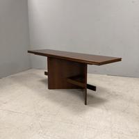 CONSOLLE SCANDINAVA APRIBILE IN PALISSANDRO