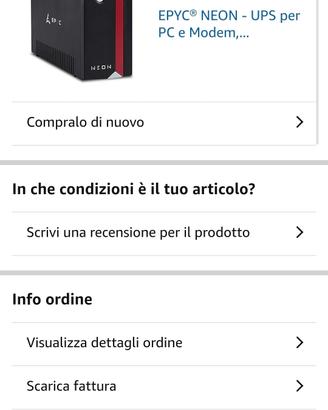 UPS Epyc Neon Gruppo di continuità 600w 1000va