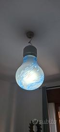 Lampadario forma lampadina